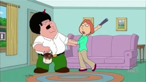 lois beats up peter|peter and lois relationship.